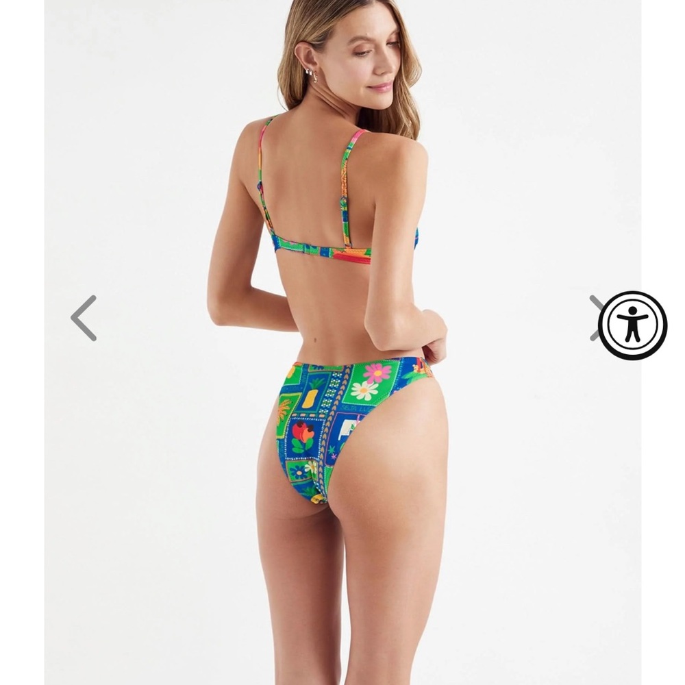 One one ikaria high waist swimsuit bottoms. NWT